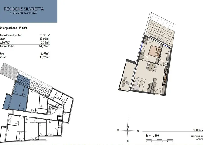Charmantes In Der Residenz Silvretta アパート ゼー